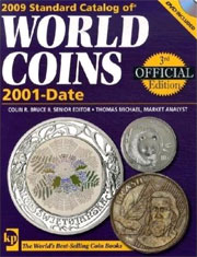 Catálogo Standard 2009 de Monedas Mundiales 2001-presente, 3ra Edición