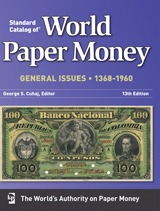 Catálogo Standard Mundial de Papel Moneda, Emisión General (2010) 1368-1960 (13ra Edición)