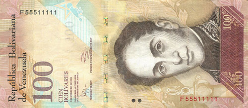 Billete con Serie con muchos dígitos repetidos: 5 continuos y serie binaria