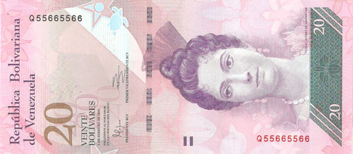 Billete con Serie dobles, serie binaria y serie terminales de 4 dígitos