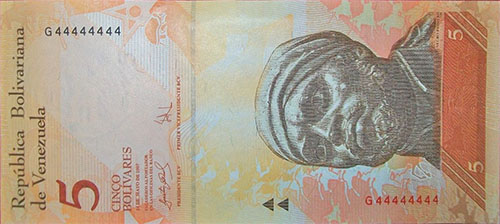 Billete con Serie sólida