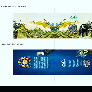 Souvenir cover of the 3rd Numismatic Convention of Merida, May 2019