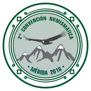 Logo de la 2da Convención Numismática de Mérida 2018