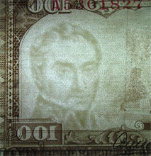 Piece bbcv100bs-ca08-a7 (Obverse, in front of light)