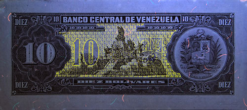 Piece bbcv10bs-db01-g8 (Reverse, under ultraviolet light)