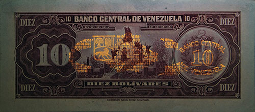 Piece bbcv10bs-ea05-k8 (Reverse, under ultraviolet light)