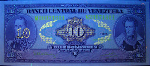 Piece bbcv10bs-eb03-m8 (Obverse, under ultraviolet light)