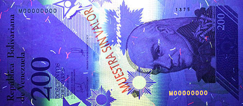 Piece bbcv200bss-ab01s (Obverse, under ultraviolet light)