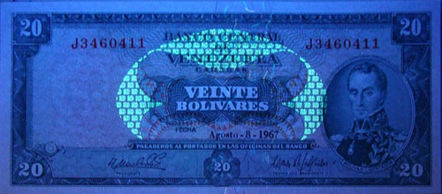 Piece bbcv20bs-da01-j7 (Obverse, under ultraviolet light)