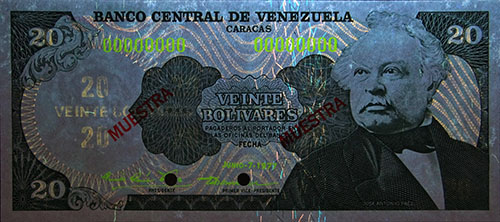 Piece bbcv20bs-fa02s (Obverse, under ultraviolet light)