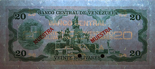 Piece bbcv20bs-fa02s (Reverse, under ultraviolet light)