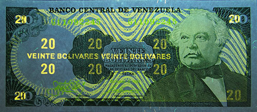 Piece bbcv20bs-fb01-g8 (Obverse, under ultraviolet light)