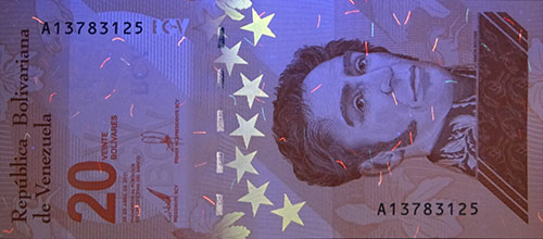 Piece bbcv20bsd-aa01-a8 (Obverse, under ultraviolet light)