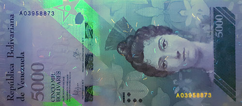 Piece bbcv5000bsf-aa01-a8 (Obverse, under ultraviolet light)