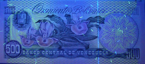 Piece bbcv500bs-eb01-n8 (Reverse, under ultraviolet light)