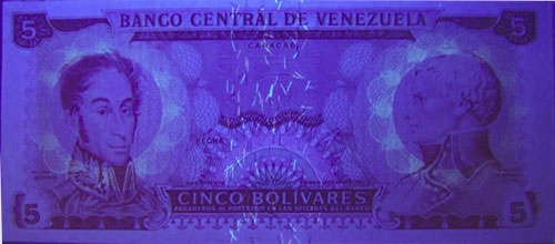 Piece bbcv5bs-bas (Obverse, under ultraviolet light)