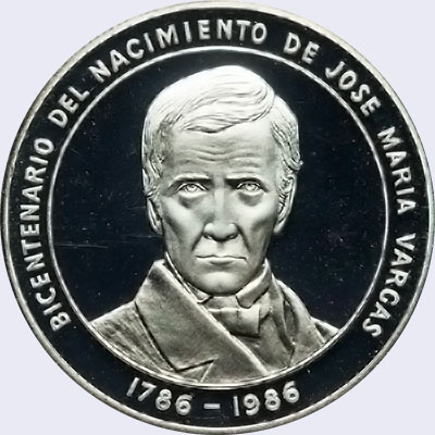 Piece mv100bs-ea01p (Obverse)