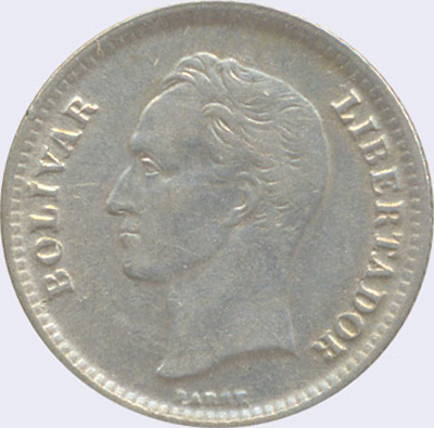 Piece mv25cts-aa01 (Obverse)