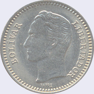 Piece mv25cts-ba01 (Obverse)