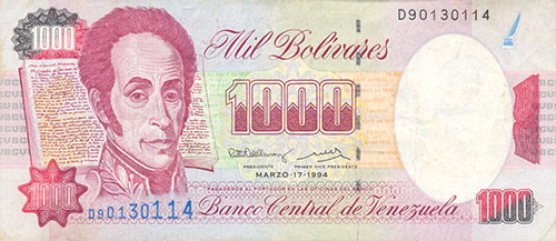 Design A, Type B. Date Marzo 17 1994. Serie D8