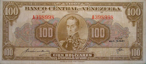 Diseño A, Tipo A. Fecha Marzo 05 1941. Serie A6