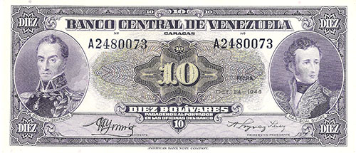 Diseño A, Tipo A. Fecha Octubre 24 1946. Serie A7