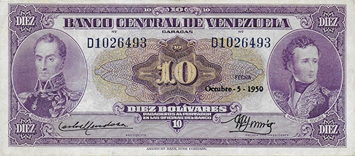 Design A, Type A. Date Octubre 05 1950. Serie D7