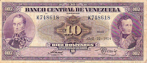 Diseño A, Tipo B. Fecha Abril 22 1954. Serie K6