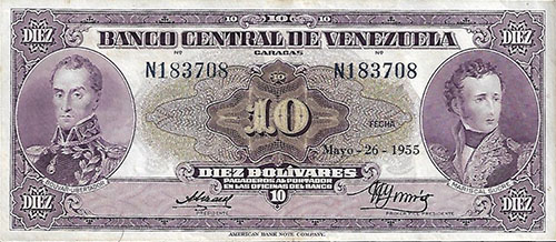 Design A, Type B. Date Mayo 26 1955. Serie N6