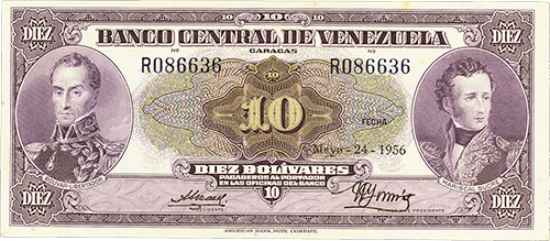 Design A, Type B. Date Mayo 24 1956. Serie R6