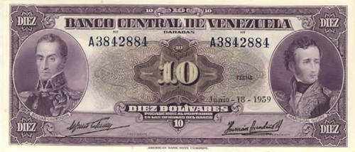 Diseño A, Tipo B. Fecha Junio 18 1959. Serie A7