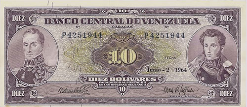 Diseño D, Tipo A. Fecha Junio 02 1964. Serie P7