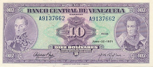 Diseño E, Tipo A. Fecha Junio 22 1971. Serie A7