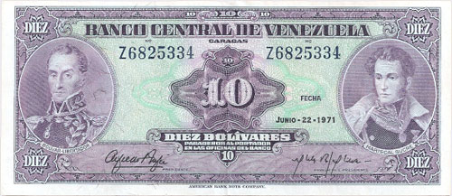 Diseño E, Tipo A. Fecha Junio 22 1971. Serie Z7