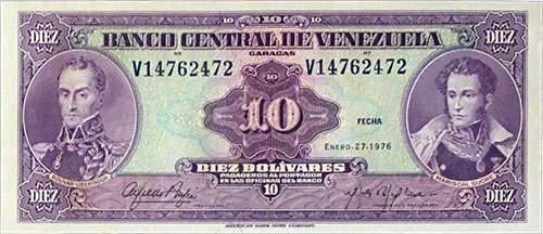 Diseño E, Tipo A. Fecha Enero 27 1976. Serie V8