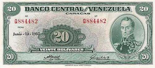 Diseño A, Tipo B. Fecha Junio 13 1957. Serie Q6