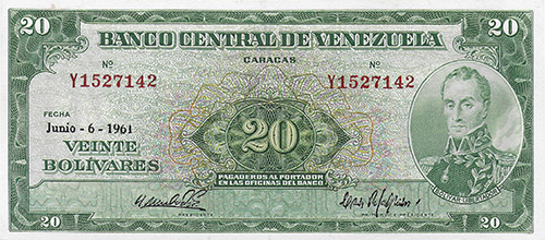 Diseño C, Tipo A. Fecha Junio 06 1961. Serie Y7