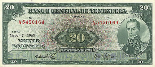 Diseño C, Tipo A. Fecha Mayo 07 1963. Serie A7
