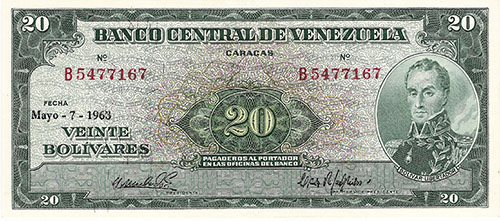 Diseño C, Tipo A. Fecha Mayo 07 1963. Serie B7