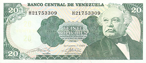 Design F, Type B. Date Septiembre 07 1989. Serie H8