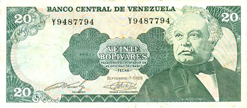 Design F, Type B. Date Septiembre 07 1989. Serie Y7
