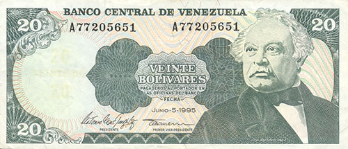 Diseño F, Tipo B. Fecha Junio 05 1995. Serie A8