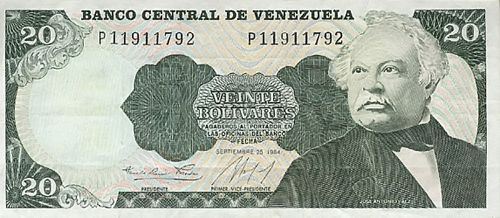 Diseño F, Tipo C. Fecha Septiembre 25 1984. Serie P8