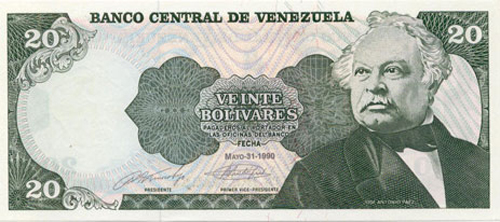 Diseño F, Tipo D. Fecha Mayo 31 1990. Sin serie. Pieza con error