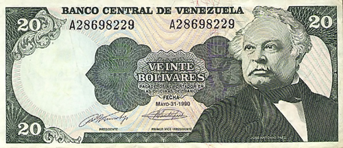 Diseño F, Tipo D. Fecha Mayo 31 1990. Serie A8