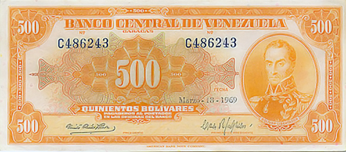 Diseño C, Tipo B. Fecha Marzo 18 1969. Serie C6