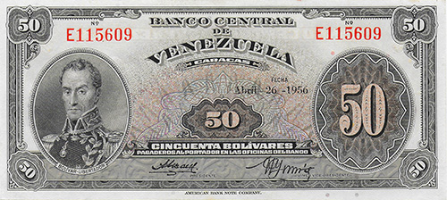 Design A, Type B. Date Abril 26 1956. Serie E6