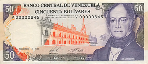 Diseño E, Tipo B. Fecha Noviembre 03 1988. Serie V8