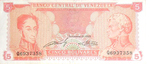 Diseño B, Tipo B. Fecha Septiembre 21 1989. Serie Q7