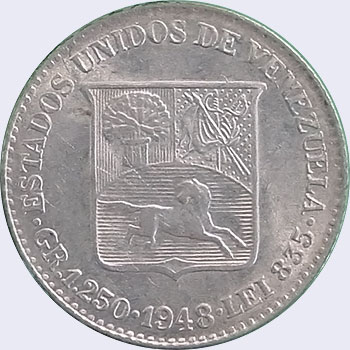 Diseño A, Tipo A. Fecha 1948